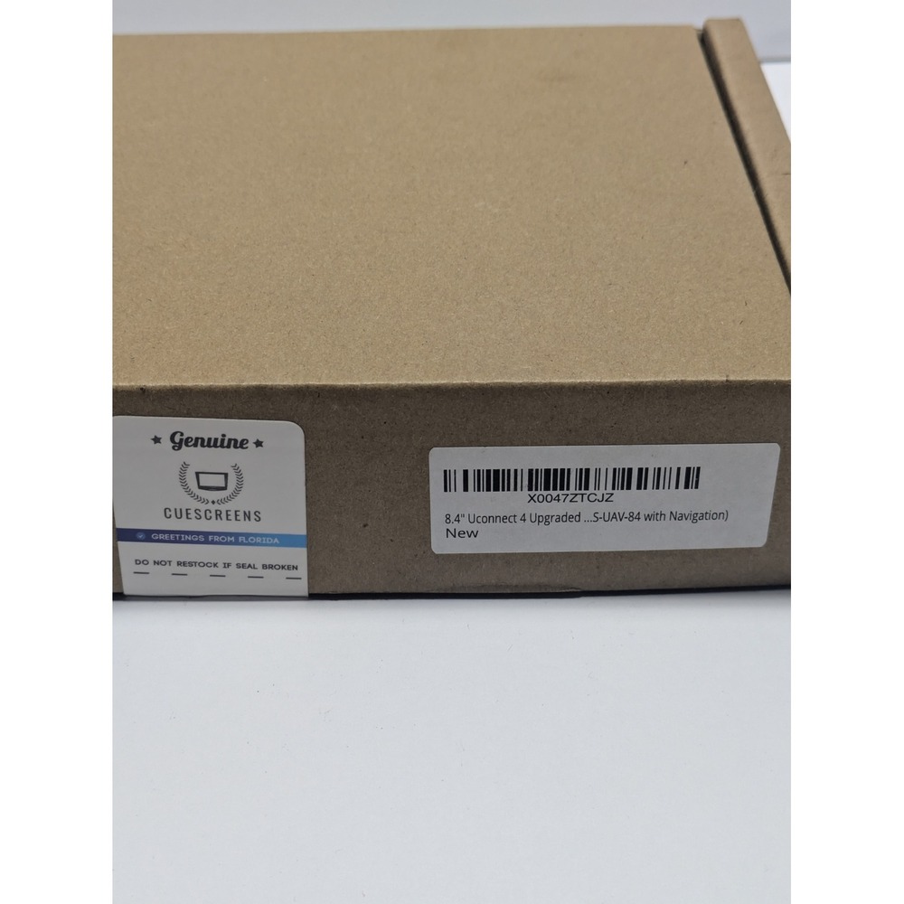 Cuescreens 8.4" Uconnect 4 Upgraded Replacement Touch Screen Navigation UAV-84